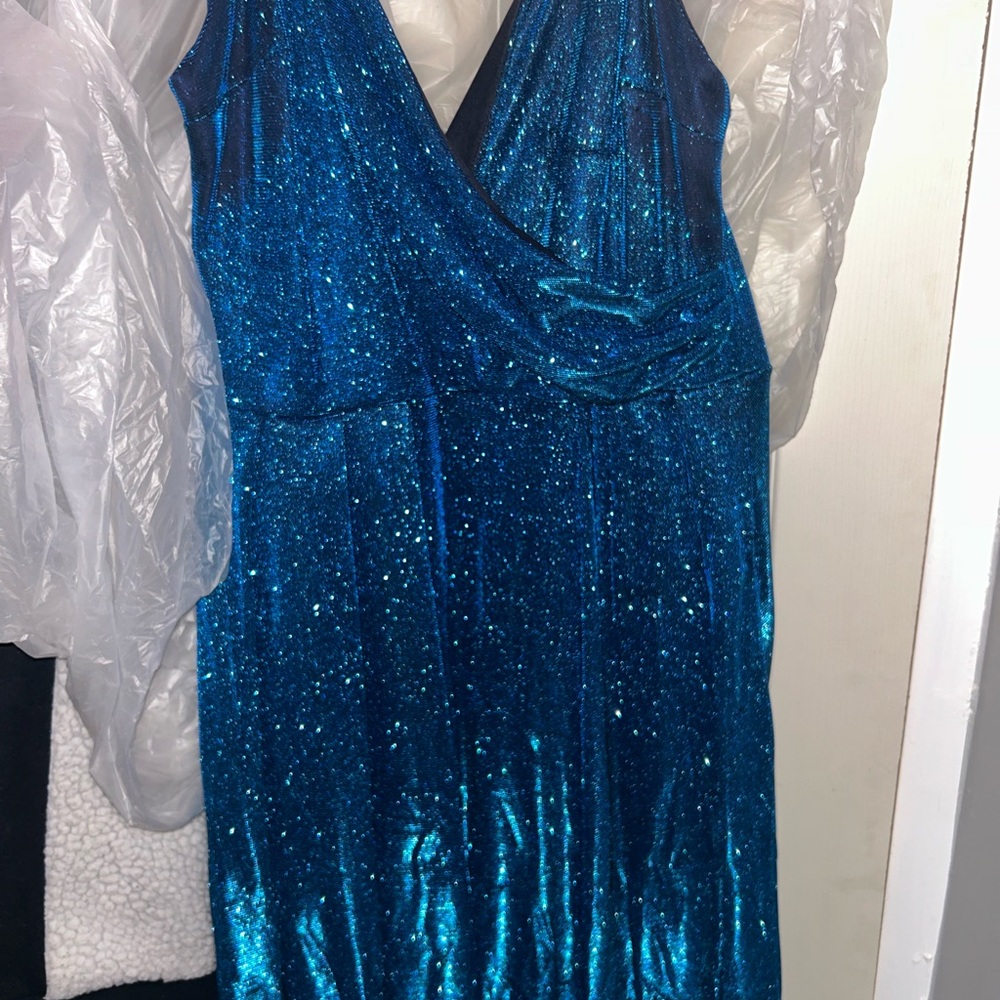 Sparkling Blue Dress